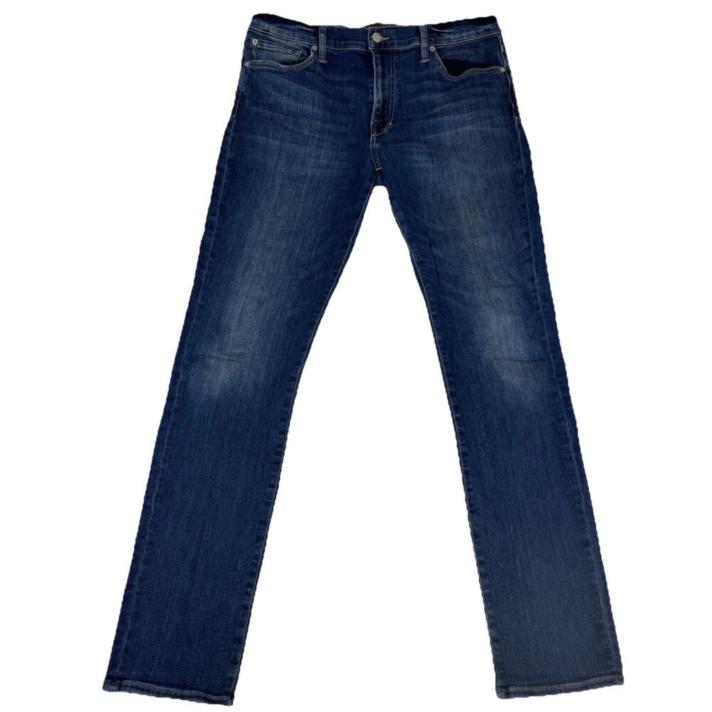 Joe's The Brixton Mens Sz 36x33 Jeans Straight Narrow Slim Fade Med Wash Stretch